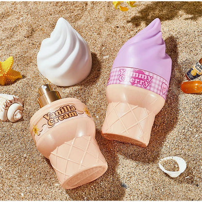 Ice Cream Chocolate Coffee Caramel Vanilla Perfume Spray,Sweet Warm Oriental Gourmand Women Scent,Coconut Fruity Fragrance Mist