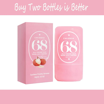 AMZ 5g Solid Fragrance Cream (Lychee fruit fragrance) Natural Fruit Fragrance Sweet Refreshing and Fresh With Small Fragrance