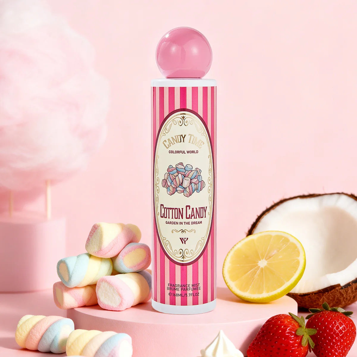 Arabic Floral Fruity Body Spray Perfume 168ml Lasting Fragrance Mist Eau De Parfum Gift Natural Fresh Women Girls Daily Use