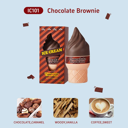 Ice Cream Chocolate Coffee Caramel Vanilla Perfume Spray,Sweet Warm Oriental Gourmand Women Scent,Coconut Fruity Fragrance Mist