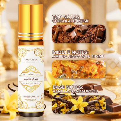 10ml Choco Vanilla Roller Essential Oil شوكو فانيليا Eid al-Fitr Long Lasting Scent Gift To Friends
