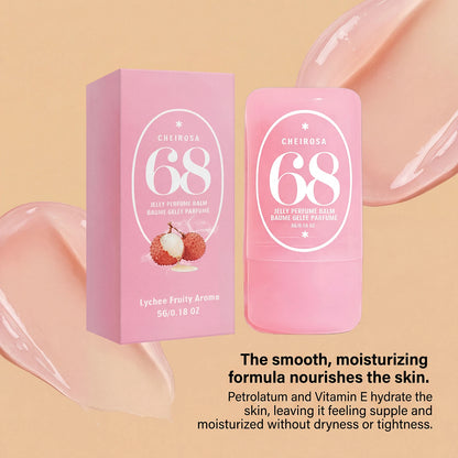 AMZ 5g Solid Fragrance Cream (Lychee fruit fragrance) Natural Fruit Fragrance Sweet Refreshing and Fresh With Small Fragrance