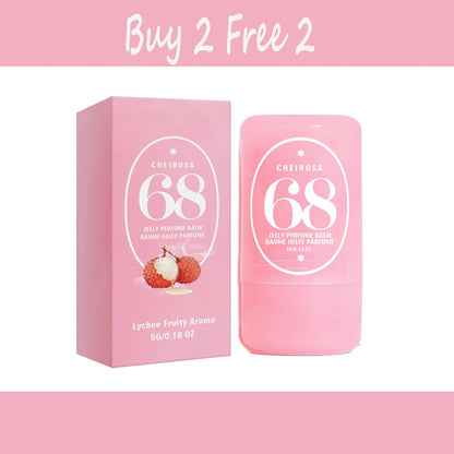 AMZ 5g Solid Fragrance Cream (Lychee fruit fragrance) Natural Fruit Fragrance Sweet Refreshing and Fresh With Small Fragrance