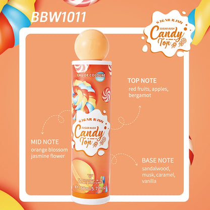 Rich Gourmand Perfume Unisex Fresh Berry Sweet Cookie Chocolate Cream Eau De Toilette Lasting Alluring Scent Body Spray 168ml