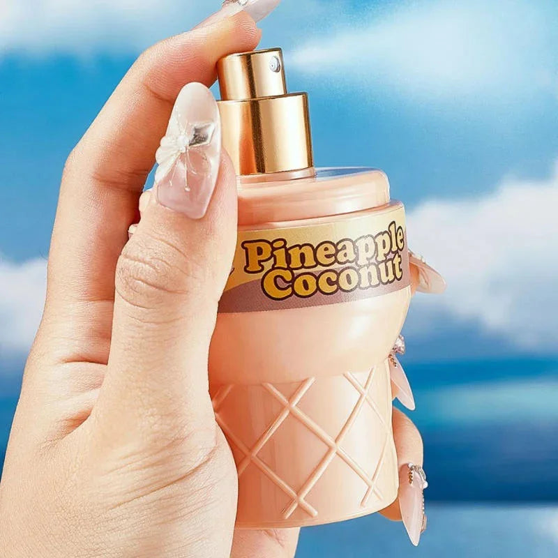 Ice Cream Chocolate Coffee Caramel Vanilla Perfume Spray,Sweet Warm Oriental Gourmand Women Scent,Coconut Fruity Fragrance Mist