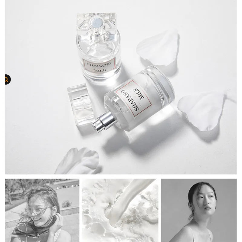Milk Scent Coconut Caramel Perfume,Gourmand Sweet Warm Milky Women Light Fragrance Mist,Girls Student Clean Fresh Eau De Parfum