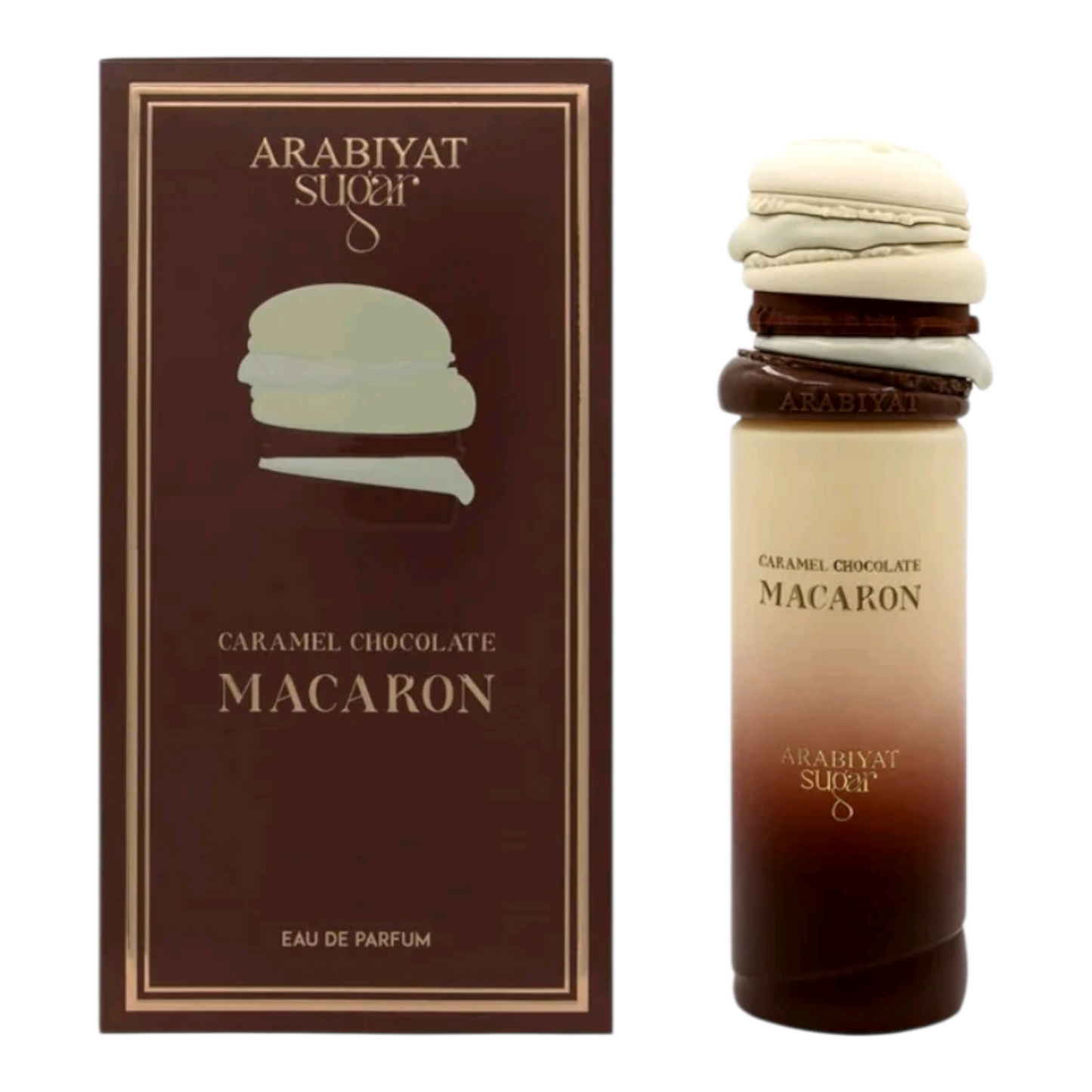 Caramel Chocolate Macaron