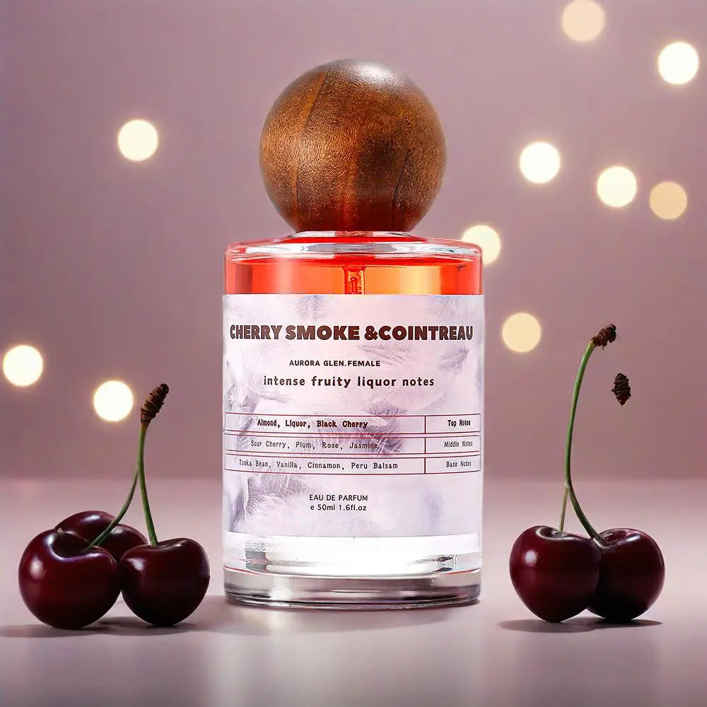Cherry Blossom Sweet Seduction Women's Perfume - Long-Lasting Fragrance 50ml Temptation Body Mist - Birthday Gift Premium